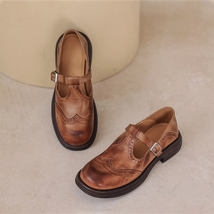 VELDA | ELEGANCKIE MARY JANES Z LNU
