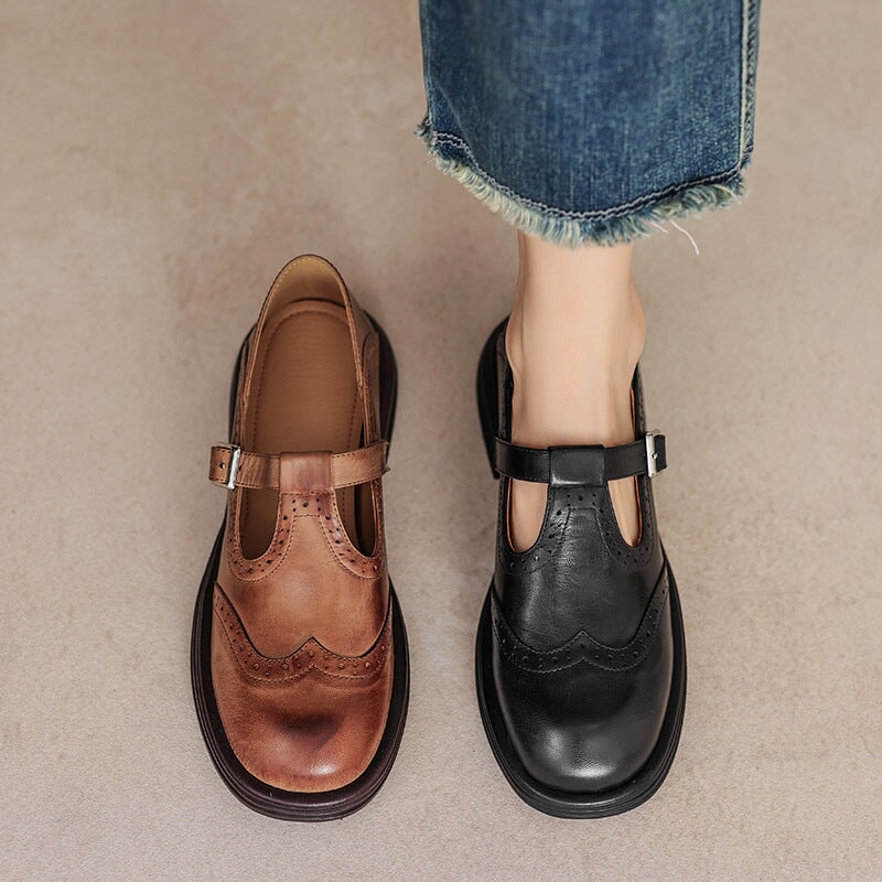 VELDA | ELEGANCKIE MARY JANES Z LNU
