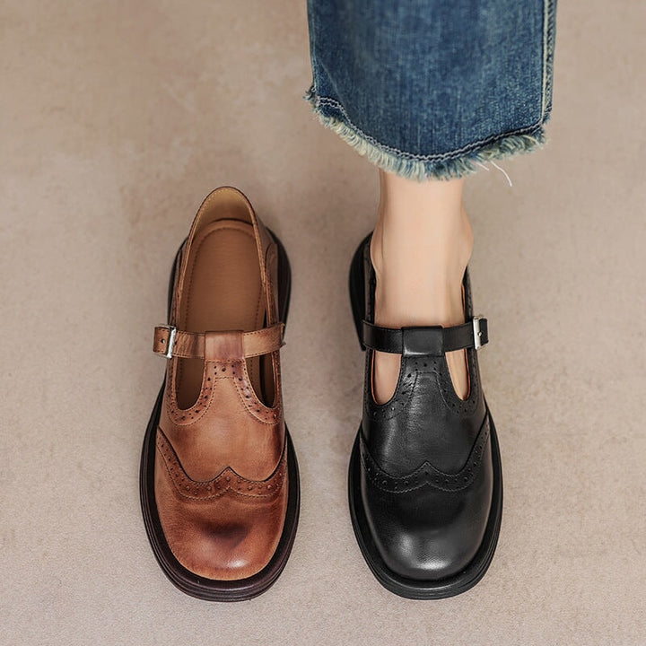 VELDA | ELEGANCKIE MARY JANES Z LNU