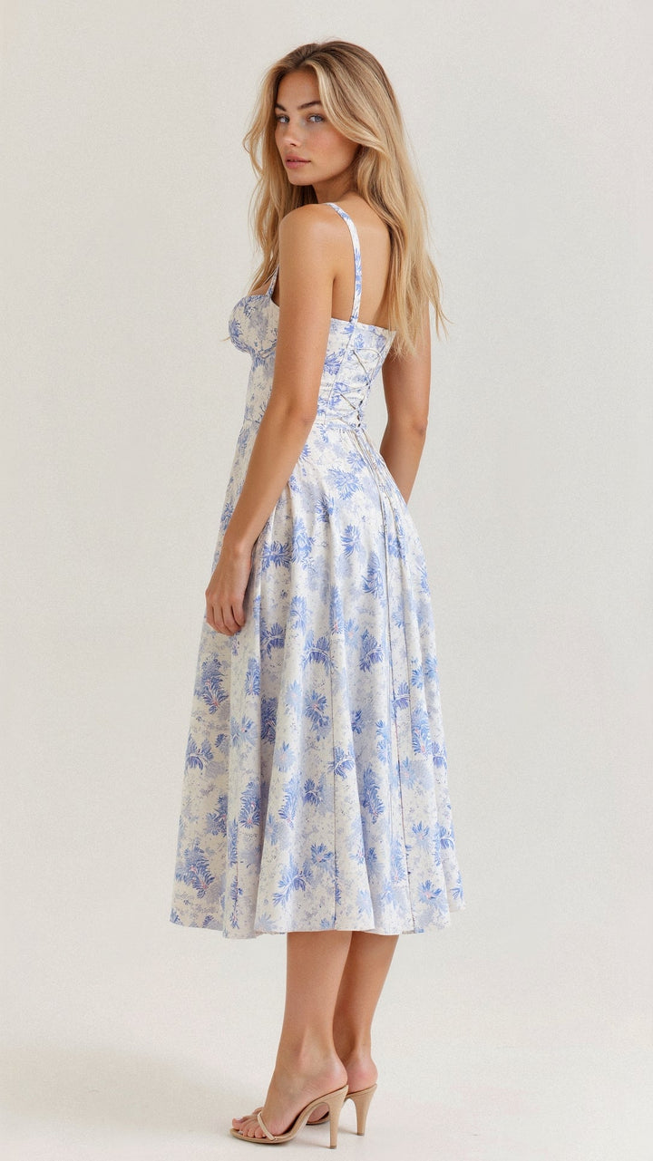 Alina | Elegancka Sukienka w Talii – Podkreślająca i Stylowa
