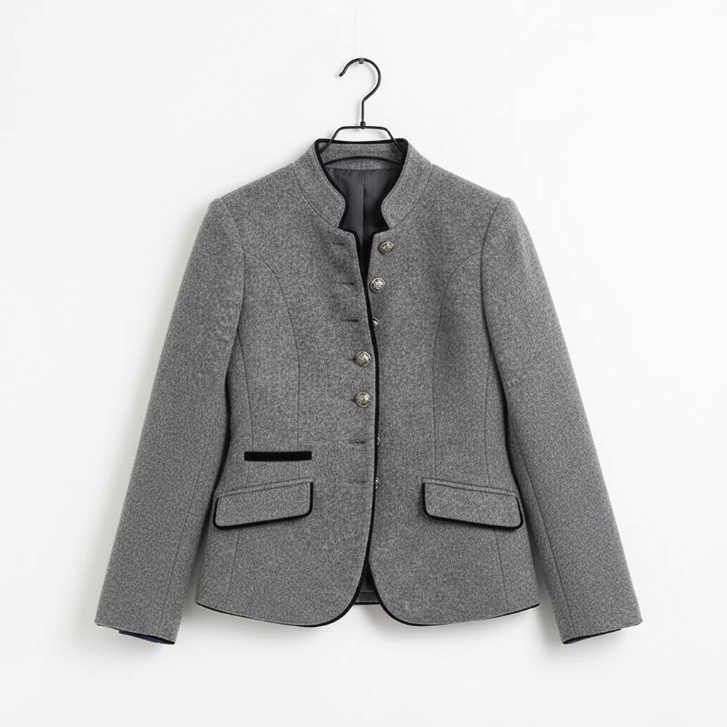 Sana | Elegancka krótka kurtka z kieszeniami